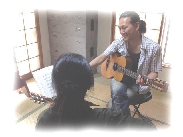 成城ギター教室レッスン風景